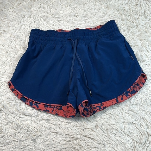 Lululemon Choose A Side Short *3" Onyx Blue / Efflorescent Dark Canyon Onyx - Picture 1 of 6